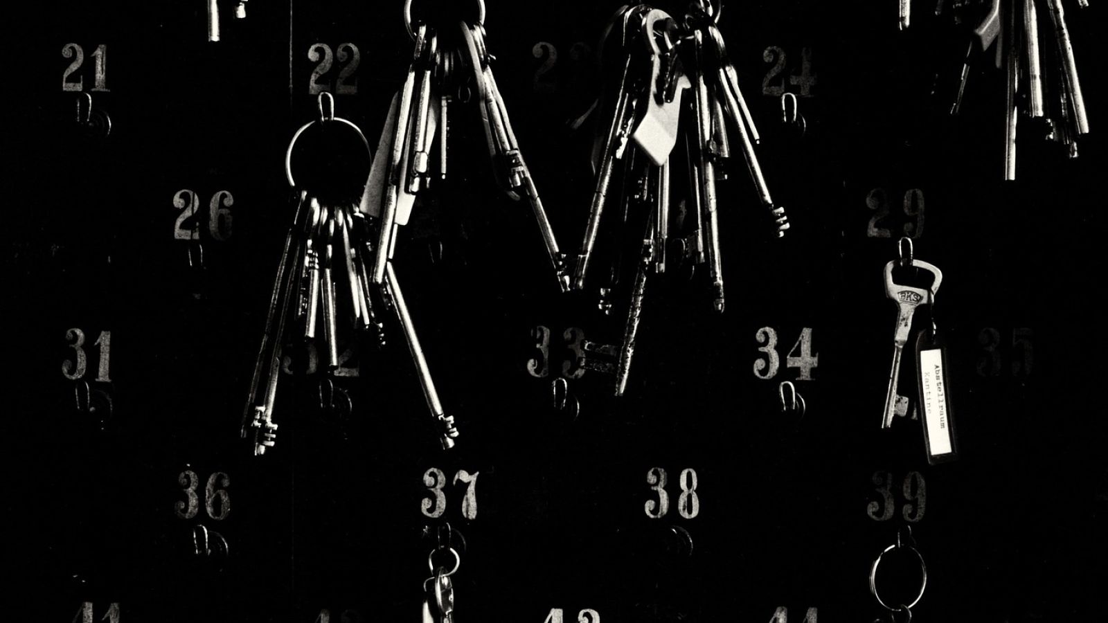 Schlüssel am Schlüssebrett